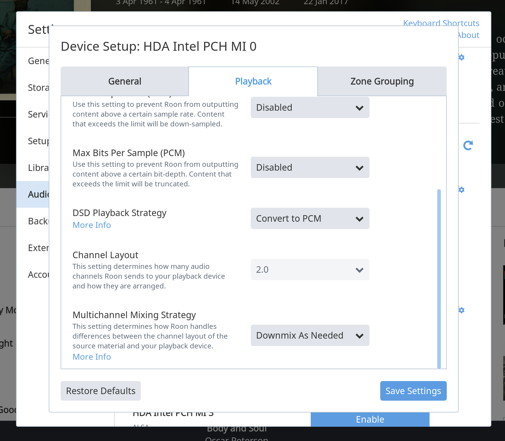 Настройка hdmi в linux mint